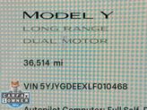 Thumbnail of 2020 Pearl White Multi-Coat Tesla Model Y