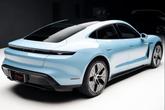 Thumbnail of 2024 Blue Porsche Taycan
