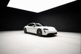Thumbnail of 2024 Carrara White Metallic Porsche Taycan