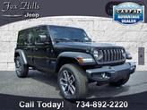 Photo of 2025 Black Clearcoat Jeep Wrangler 4xe