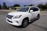 Thumbnail of 2014 Starfire Pearl Lexus LX 570