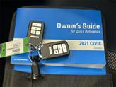 Thumbnail of 2021 Aegean Blue Metallic Honda Civic