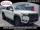 Photo of 2025 Glacier White Nissan Frontier
