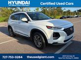 Thumbnail of 2020 Quartz White Hyundai SANTA FE