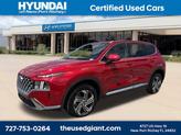 Photo of 2022 Calypso Red Hyundai SANTA FE