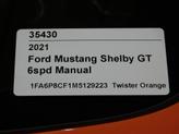 Thumbnail of 2021 yellow Ford Mustang