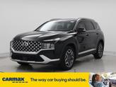 Thumbnail of 2022 Black Hyundai SANTA FE