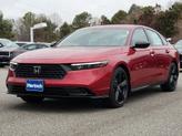 Photo of 2025 Radiant Red Metallic Honda Accord Hybrid