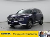Thumbnail of 2022 Blue Hyundai SANTA FE