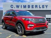 Photo of 2023 Rapid Red Metallic Tinted Clearcoat Ford Explorer