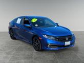 Thumbnail of 2021 Aegean Blue Honda Civic