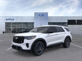 Photo of 2025 Star White Metallic Tri-Coat Ford Explorer