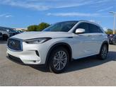 Thumbnail of 2025 White INFINITI QX50