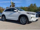 Thumbnail of 2025 White INFINITI QX50