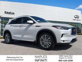 Photo of 2025 White INFINITI QX50