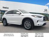 Photo of 2025 White INFINITI QX50
