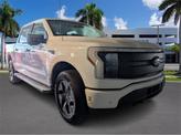Photo of 2025 White Ford F-150 Lightning