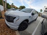 Thumbnail of 2025 Space White Metallic Ford F-150 Lightning