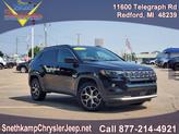 Photo of 2024 Diamond Black Crystal Pearlcoat Jeep Compass
