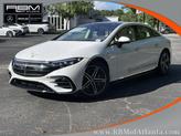 Photo of 2025 MANUFAKTUR Moonlight White Metallic Mercedes-Benz EQS 450+