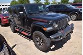 Thumbnail of 2022 Black Clearcoat Jeep Wrangler Unlimited