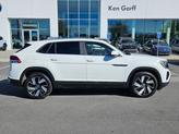 Thumbnail of 2024 Pure White Volkswagen Atlas Cross Sport