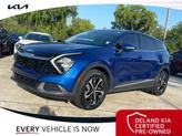Thumbnail of 2023 Sapphire Blue Kia Sportage