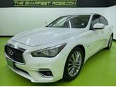 Thumbnail of 2018 White INFINITI Q50