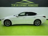 Thumbnail of 2018 White INFINITI Q50