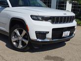 Thumbnail of 2022 Bright White Clearcoat Jeep Grand Cherokee L