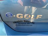 Thumbnail of 2015 Blue Volkswagen e-Golf
