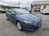 Photo of 2018 Lightning Blue Ford Fusion