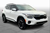 Thumbnail of 2024 Clear White/Black Roof Kia Seltos