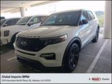 Photo of 2022 Star White Metallic Tri-Coat Ford Explorer