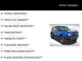Thumbnail of 2024 Blue Metallic Ford Bronco