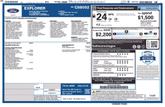Thumbnail of 2025 White Metallic Ford Explorer