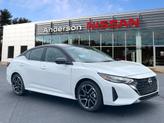 Photo of 2025 Aspen White Tricoat/Super Black Nissan Sentra