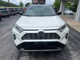 Thumbnail of 2021 Blizzard Pearl / Midnight Black Metallic Toyota RAV4 Hybrid