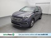 Photo of 2017 Blue Hyundai Santa Fe Sport