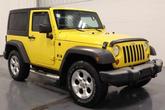 Thumbnail of 2008 Detonator Yellow Clearcoat / Black Hard Top Jeep Wrangler