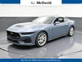 Photo of 2025 Vapor Blue Metallic Ford Mustang