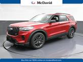 Photo of 2025 Rapid Red Metallic Tinted Clearcoat Ford Explorer