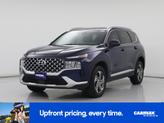 Thumbnail of 2022 Blue Hyundai SANTA FE