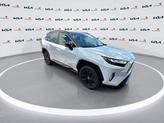 Thumbnail of 2023 Wind Chill Pearl/Midnight Black Metallic Toyota RAV4 Hybrid