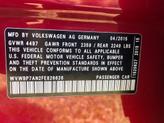Thumbnail of 2015 Fortana Red Volkswagen CC