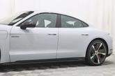 Thumbnail of 2023 Ice Grey Metallic Porsche Taycan