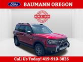 Photo of 2025 Ruby Red Metallic Tinted Clearcoat Ford Bronco Sport