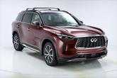 Thumbnail of 2025 Deep Bordeaux/Black Obsidian INFINITI QX60