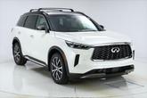 Thumbnail of 2025 Majestic White/Black Obsidian INFINITI QX60
