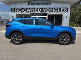 Thumbnail of 2025 Riptide Blue Metallic Chevrolet Blazer